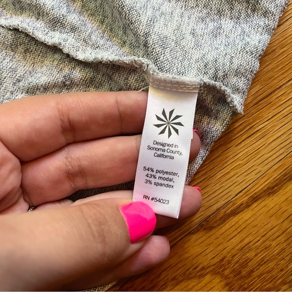 Athleta Pose Cardigan Sweater Lightweight Heathered gray size XXS - Picture 6 of 7